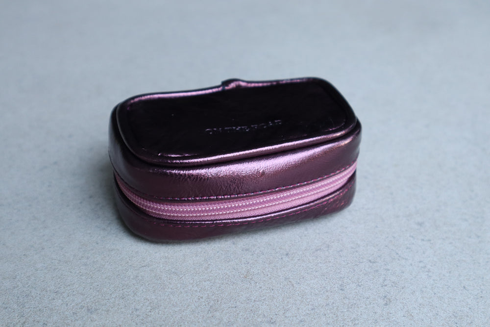 Estuche Mini Frambuesa Metalico