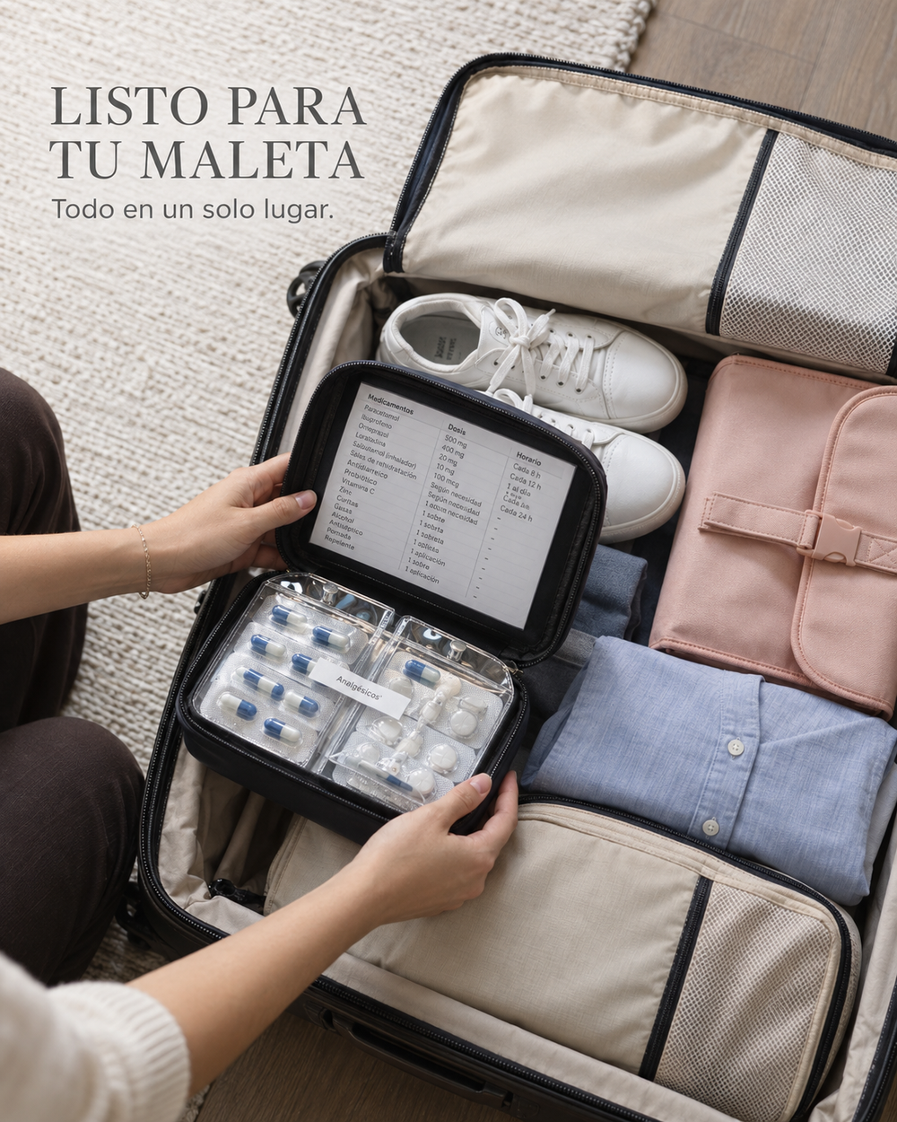 Estuche de Medicinas Sangria Cocodrilo