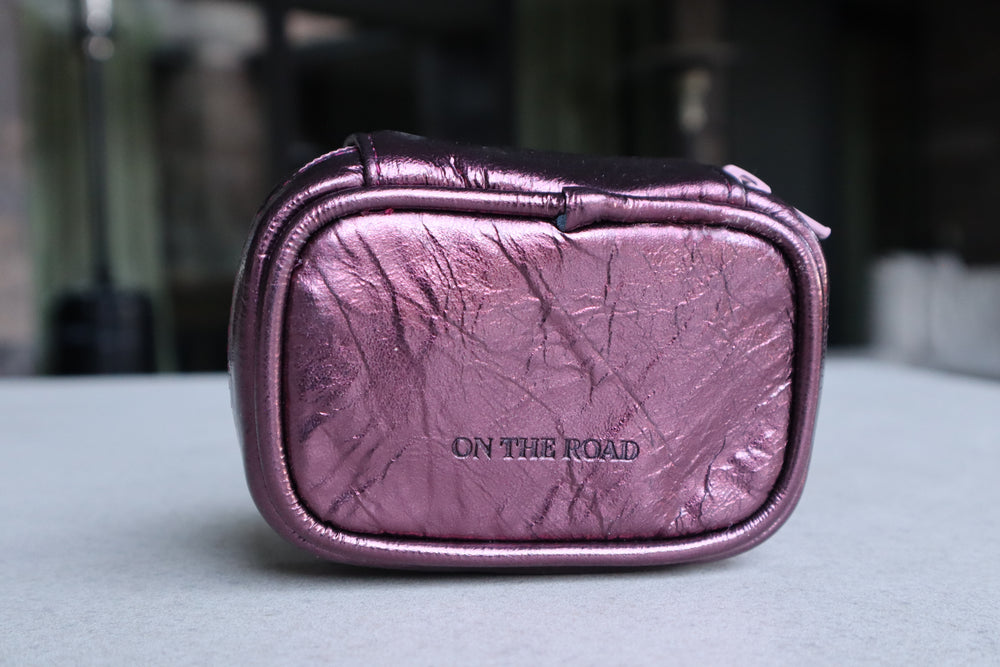 Estuche Mini Frambuesa Metalico