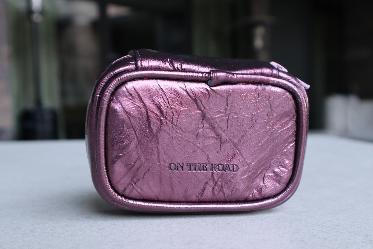 Estuche Mini Frambuesa Metalico