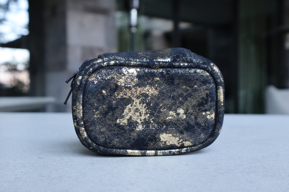 Estuche Mini Black and Gold Snake