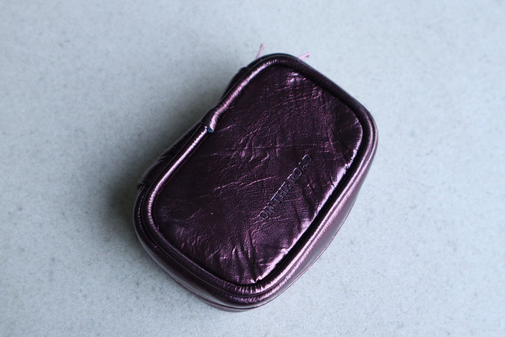 Estuche Mini Frambuesa Metalico