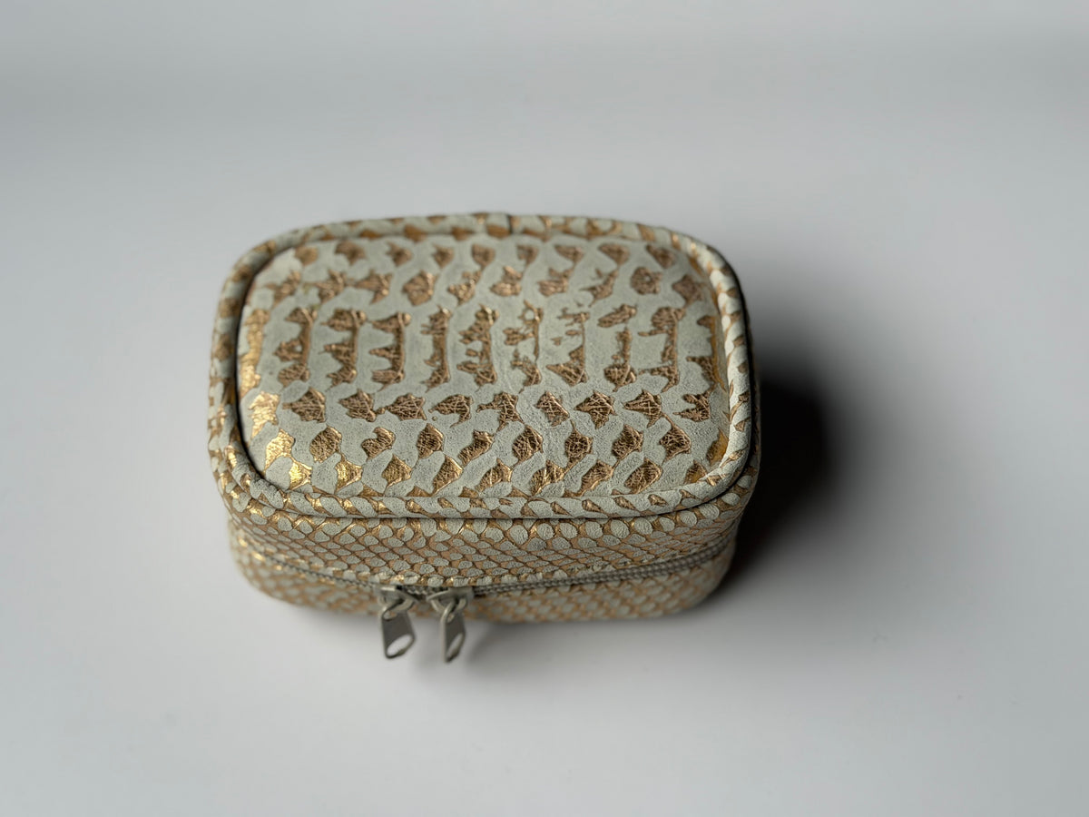 Estuche Mini Rose Gold Snake
