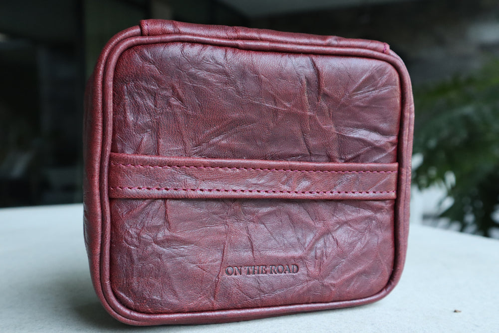 Estuche de Medicinas Burgundy