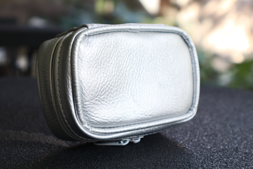 Estuche Mini Plateado Mate