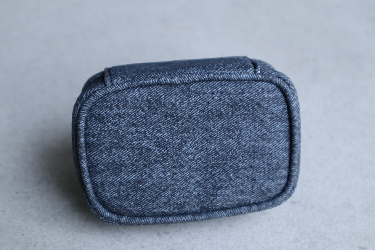 Estuche Mini Black Denim