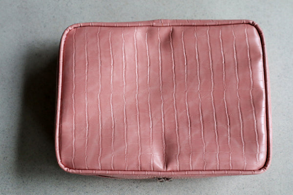 Makeup Bag Coral Cocodrilo
