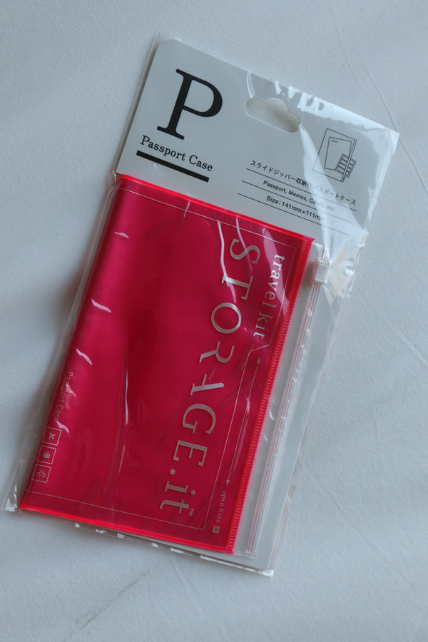 Storage.it Pasaportera Rosa Fosfo