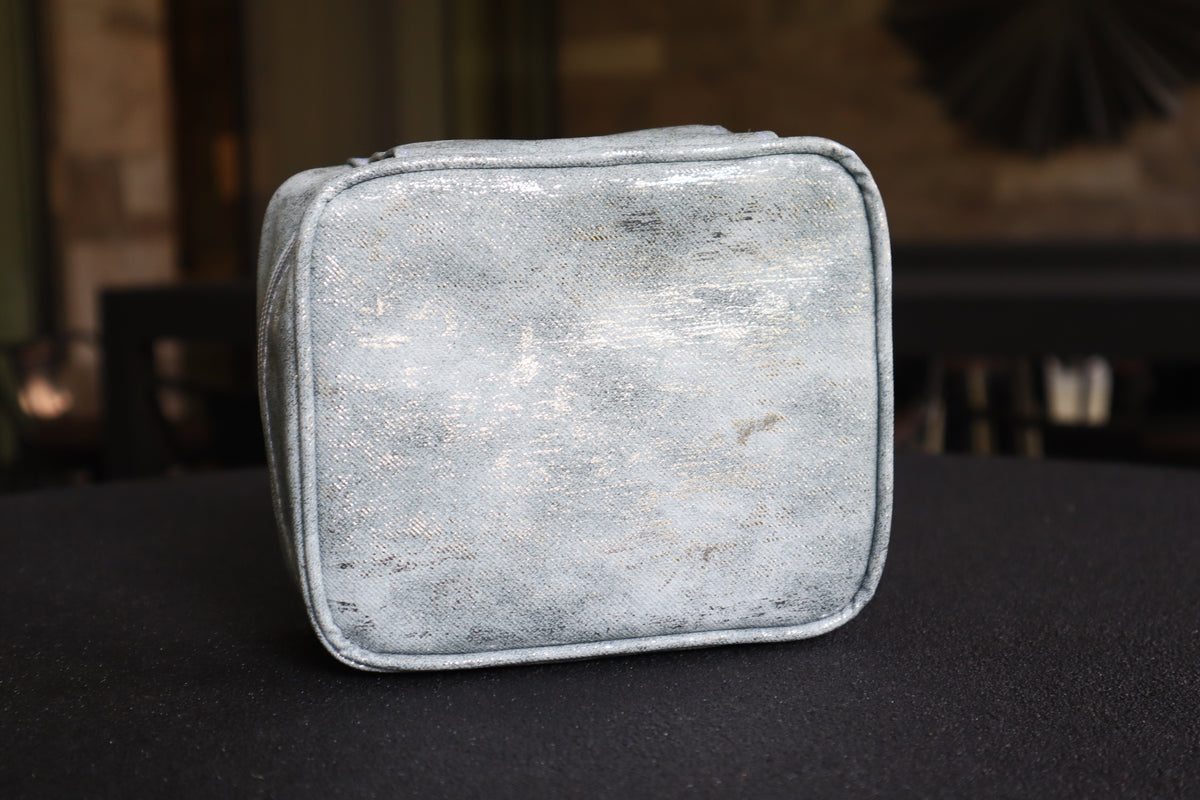 Estuche de Medicinas Light Metallic Denim