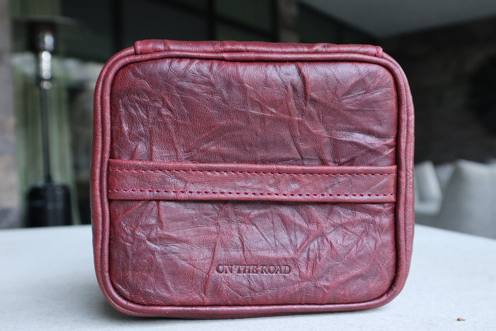 Estuche de Medicinas Burgundy