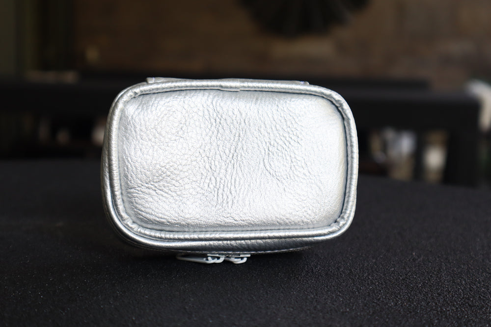 Estuche Mini Plateado Mate
