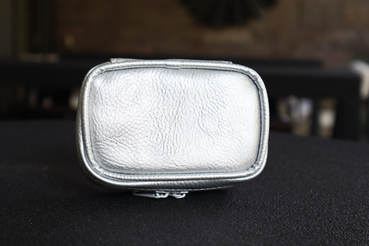 Estuche Mini Plateado Mate