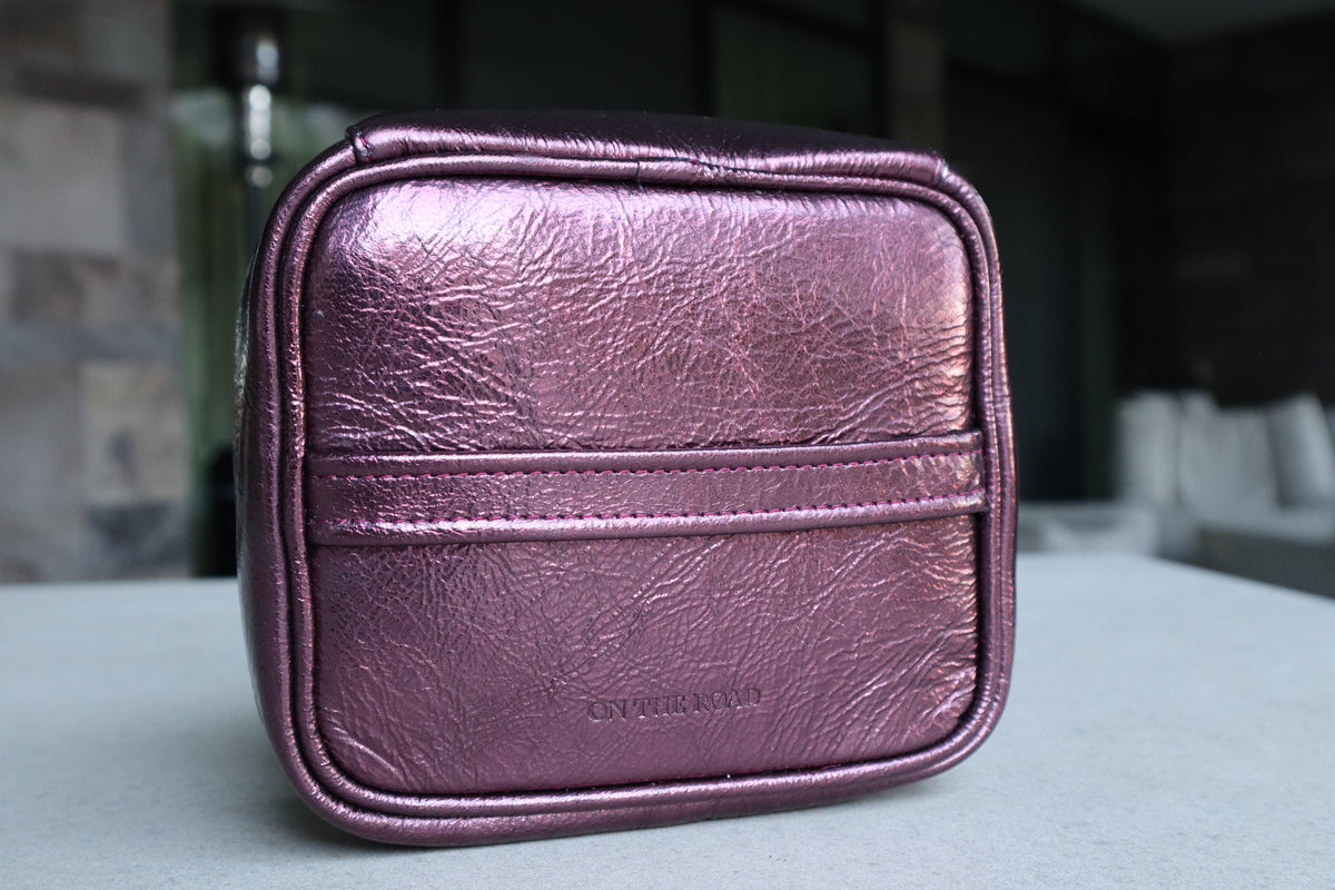 Estuche de Medicina Frambuesa Metalico