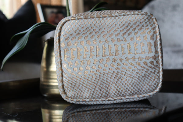 Estuche de Medicinas Rose Gold Snake