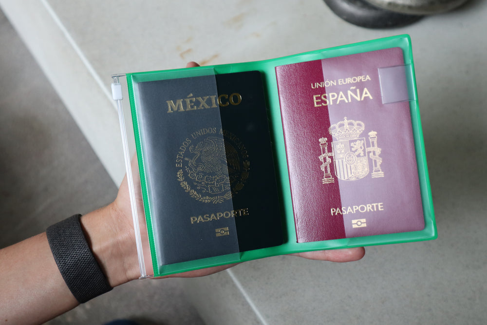 Pasaportera Verde